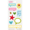 Bella Blvd - Play Date Collection - Cardstock Stickers - Captions