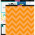 Bella Blvd - Daily Chevies and Everyday Bits Collection - 12 x 12 Double Sided Paper - Chevy - Carrot
