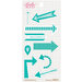 Bella Blvd - Daily Chevies and Everyday Bits Collection - Cardstock Stickers - Arrows - Gulf