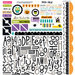 Bella Blvd - Trick or Treat Collection - Halloween - 12 x 12 Cardstock Stickers - Alphabet and Bits