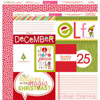 Bella Blvd - Christmas Countdown Collection - 12 x 12 Double Sided Paper - Daily Details