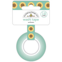 Doodlebug Designs - Pumpkin Spice Collection - Washi Tape - Sunflowers