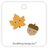 Doodlebug Designs - Pumpkin Spice Collection - Collectable Pins - Fall Friends