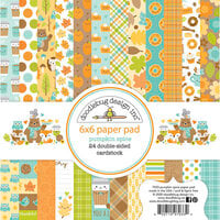 Doodlebug Designs - Pumpkin Spice Collection - 6 x 6 Paper Pad