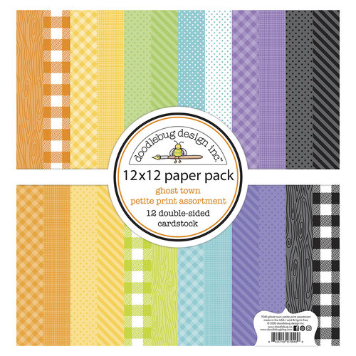 Doodlebug Design - Ghost Town Collection - 12 x 12 Petite Print Assortment Pack