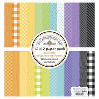 Doodlebug Design - Ghost Town Collection - 12 x 12 Petite Print Assortment Pack