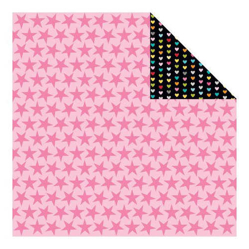 Bella Blvd - Lucky Starz Collection - 12 x 12 Double Sided Paper - Peep Starz