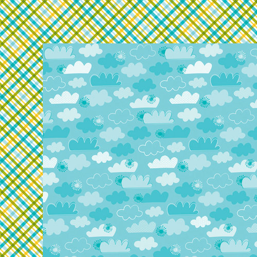 Bella Blvd - Summer Squeeze Collection - 12 x 12 Double Sided Paper - Summer Breeze