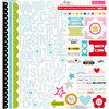 Bella Blvd - Classic Calendars Collection - 12 x 12 Cardstock Stickers - Treasures and Text