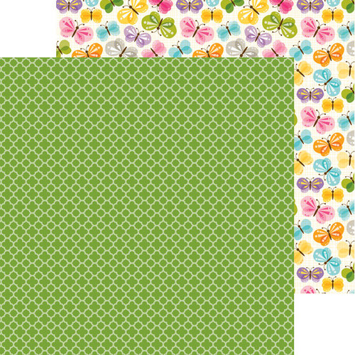 Bella Blvd - Tiny Tots Collection - 12 x 12 Double Sided Paper - Watch me Grow