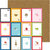 Bella Blvd - Tiny Tots Collection - 12 x 12 Double Sided Paper - Flashcards M-X