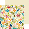 Bella Blvd - Hello Autumn Collection - 12 x 12 Double Sided Paper - Falling into Fall