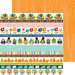 Bella Blvd - Hello Autumn Collection - 12 x 12 Double Sided Paper - Borders