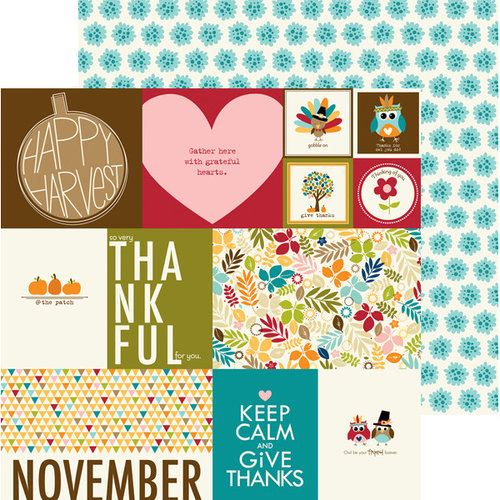 Bella Blvd - Hello Autumn Collection - 12 x 12 Double Sided Paper - Daily Details