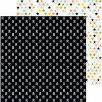 Bella Blvd - Halloween Magic Collection - 12 x 12 Double Sided Paper - Funny Bones