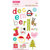 Bella Blvd - Christmas Cheer Collection - Ciao Chip - Self Adhesive Chipboard - Icons