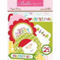 Bella Blvd - Christmas Cheer Collection - Paper Pieces - Die Cut Cardstock Pieces