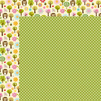 Bella Blvd - Simply Spring Collection - 12 x 12 Double Sided Paper - Gingham
