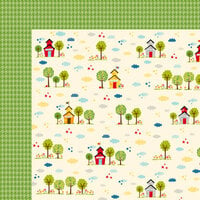Bella Blvd - Star Student Collection - 12 x 12 Double Sided Paper - Schoolyard