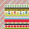 Bella Blvd - Star Student Collection - 12 x 12 Double Sided Paper - Borders