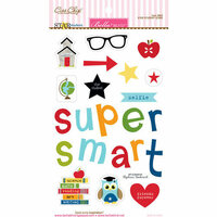 Bella Blvd - Star Student Collection - Ciao Chip - Self Adhesive Chipboard - Icons