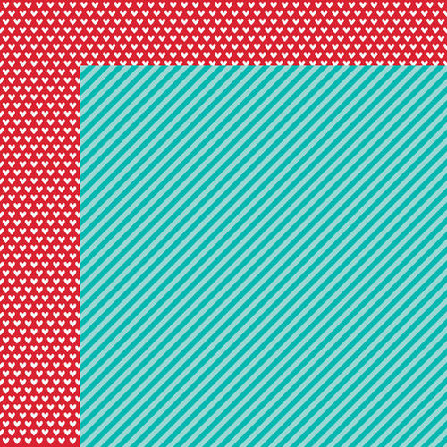 Bella Blvd - Color Chaos Collection - 12 x 12 Double Sided Paper - Gulf Strandz