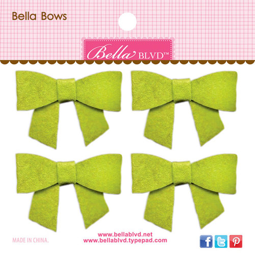 Bella Blvd - Color Chaos Collection - Bella Bows - Pickle Juice