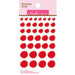 Bella Blvd - Color Chaos Collection - Enamel Stickers - Dots - McIntosh