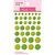 Bella Blvd - Color Chaos Collection - Enamel Stickers - Dots - Guacamole