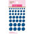 Bella Blvd - Color Chaos Collection - Enamel Stickers - Dots - Blueberry