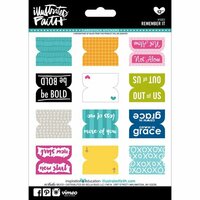 Bella Blvd - Illustrated Faith - 5 x 7 Stickers - Remember It