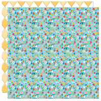 Bella Blvd - Let's Go On An Adventure Collection - 12 x 12 Double Sided Paper - Morning Meadow