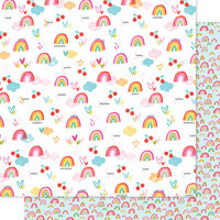 Bella Blvd - Squeeze The Day Collection - 12 x 12 Double Sided Paper - Sweet Skies