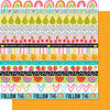 Bella Blvd - Squeeze The Day Collection - 12 x 12 Double Sided Paper - Borders