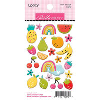Bella Blvd - Squeeze The Day Collection - Epoxy Stickers - Icons