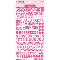 Bella Blvd - Legacy Collection - Cardstock Stickers - Florence Alphabet - Punch