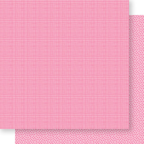 Bella Blvd - Bella Besties Collection - 12 x 12 Double Sided Paper - Peep Graph and Dot
