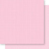 Bella Blvd - Bella Besties Collection - 12 x 12 Double Sided Paper - Cotton Candy Graph and Dot