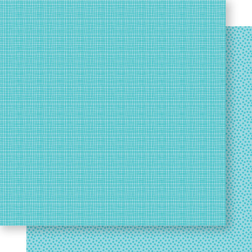 Bella Blvd - Bella Besties Collection - 12 x 12 Double Sided Paper - Ice Graph and Dot