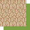 Bella Blvd - Santa Squad Collection - 12 X 12 Double Sided Paper - Reindeer Crossing