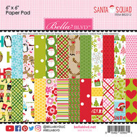Bella Blvd - Santa Squad Collection - 6 x 6 Paper Pad