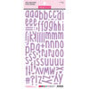 Bella Blvd - Besties Collection - Puffy Stickers - Aria Alphabet - Plum