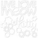 Bella Blvd - Chloe Collection - Cut Outs - Live Love Meow