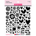 Bella Blvd - Besties Collection - Puffy Stickers - Black Trinkets