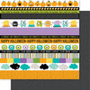 Bella Blvd - Monsters and Friends Collection - 12 x 12 Double Sided Paper - Monsters & Friends Borders