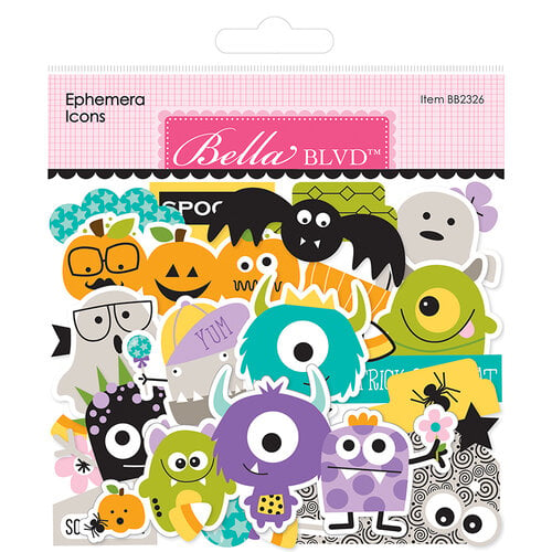 Bella Blvd - Monsters and Friends Collection - Ephemera - Icons