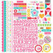 Bella Blvd - My Candy Girl Collection - 12 x 12 Cardstock Stickers - Doohickey