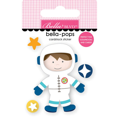 Bella Blvd - To The Moon Collection - Stickers Bella Pops - Space Boy