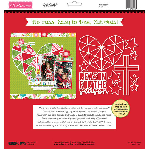 Bella Blvd - Let Us Adore Him Collection - Cut Outs - The Reason