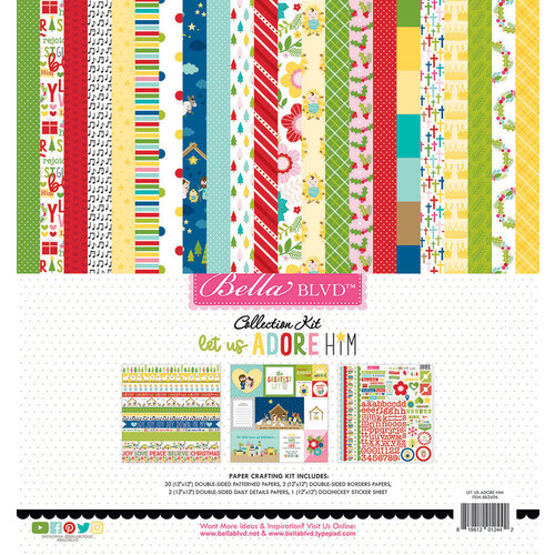 Bella Blvd - Let Us Adore Him Collection - 12 x 12 Collection Kit